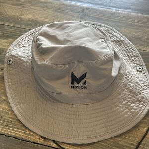 MISSION COOLING BUCKET HAT One Size Fits Most Khaki Color